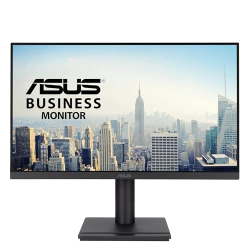 ASUS VA279QGSE, Business Monitor da 27 Full HD IPS (1920x1080), 120Hz, 1ms MPRT, Tecnologia Adaptive-Sync, HDMI, DisplayPort, VGA, Senza Cornice e Sfarfallio, Design Ergonomico, Nero