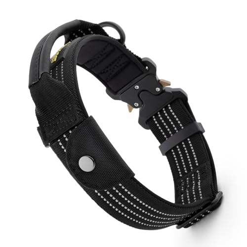 Plutus Pet Tactical Hundehalsband mit AirTag Tracker
