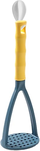 Miniatura 6 de Triturador de frutas - Herramienta trituradora de manos para alimentos - Herramienta trituradora de frijoles con mango ergonómico, herramienta de