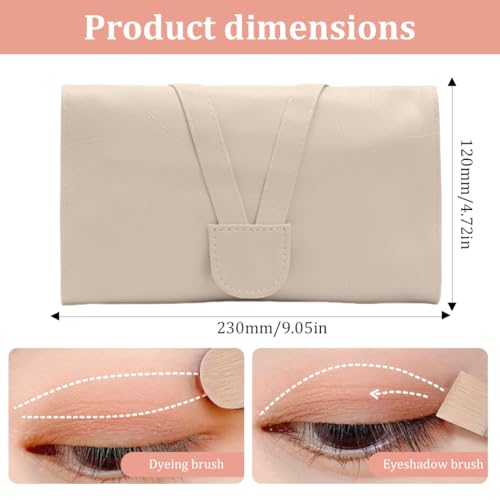 Brochas de Maquillaje, 12 piezas, Pinceles Profesional, Suaves y Duraderas Pinceles Maquillaje, para aplicar y difuminar, sombras de ojos, base, corrector, pinceles, para Cosmética Facial y Ocular - imagen 2