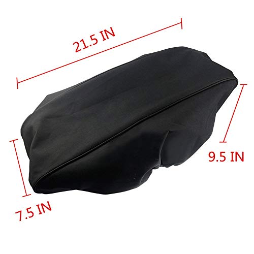 Winch Cover, Heavy Duty Waterproof Dust-Proof Winch Protection Cover, Ideal For Electric Winches 8500-17500 Lbs, Indoor/Outdoor (21.5” X 9.5” X 7.5”) - Black #TOP1