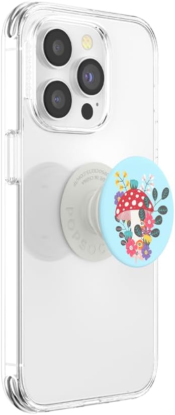PopSockets Adhesive Phone Grip, Holder, Phone Stand, Mushroom - Shroom Blooms