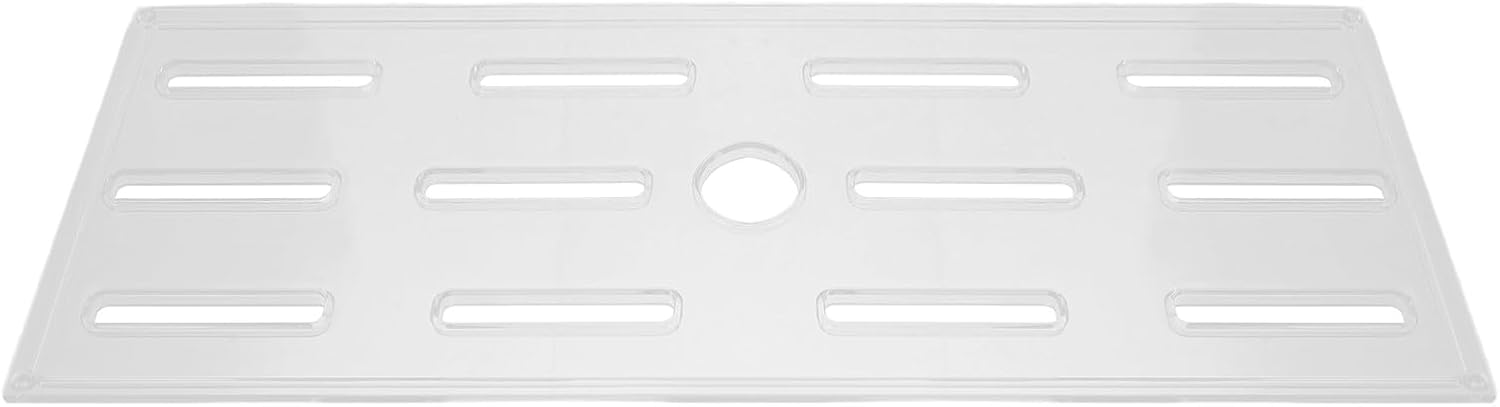 Aquarium Lid Cover with Hole: 19x7.8 Rectangle Anti-Jumping Fish Tank Cover - Clear Aquarium Hood to Protect Fish Reptiles Turtles from Jumping Out