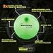 Tangle Creations NightBall Light Up Soccer Ball (Size 5, Green)
