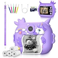 BBLIKE Appareil Photo Enfant, 2.0 Pouces Appareil Photo Enfant Instantanée, Caméra pour Enfants