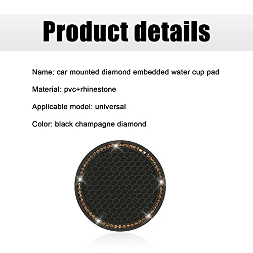 Fogfar Pack-2 Posavasos Antideslizantes para Auto miniatura 3