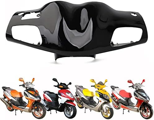 Minho 125cc 150cc Chinese Scooter Body Panel Black Head Cover Fit for Jonway 125 150cc Parts