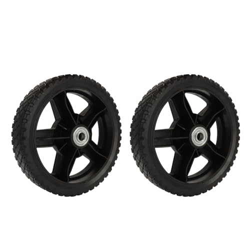 Rodas de Cortador de Grama, Rolamentos Duráveis ​​pp 2 Peças, Rodas de Cortador de Pressão Excelente