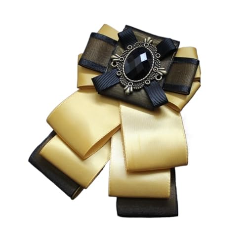 Pajarita de mujer con cinta elástica y corbata de cristal con diamantes