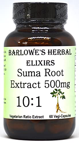Barlowe's Herbal Elixirs Suma Root Extract Supplement | Pfaffia P...