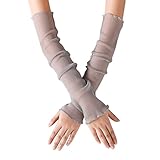 armstulpen weiss schwarz Ideal zum Radfahren, Fahren, Wandern, Reisen, Laufen, Einkaufen und andere Outdoor-Aktivitäten.