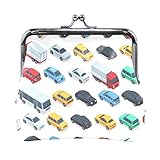 Marke: XiangHeFu XiangHeFu Geldbörse Damen Geldbörse Rennwagen Muster Clutch Bag Leder