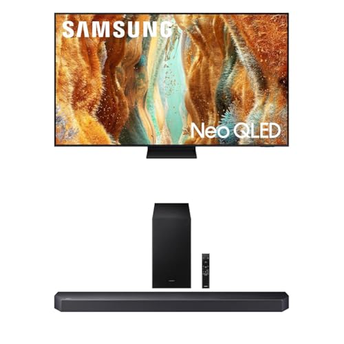 Image of Samsung 85-Inch Class Neo QLED QN70F 4K Mini LED Smart TV (2025 Model) NQ4 AI Gen2 Processor + Samsung Q-Series Soundbar HW Q600F 3.1.2 ch Subwoofer (2025 Model)