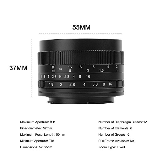 Objectif 50mm F1.8 évite les photos floues en intérieur pour Sony E - 3