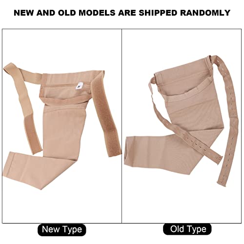 Manga de compressão para braço de linfedema, manga de compressão profissional pós-mastectomia, nylon