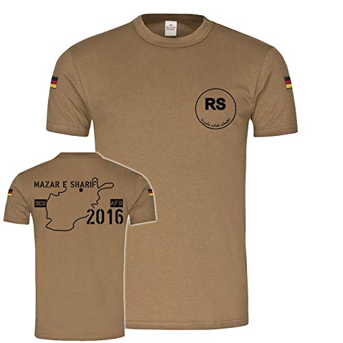 Tropenshirt BW Afghanistan t-shirt souvenir du contingent ISAF 2016
