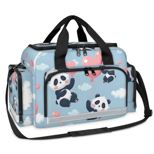 GzLeyigou First Aid Bags Empty, Gentle Panda Emergency Bag First Aid Kit Multiple Compartment Kit Carrier On Call Trauma Bag For Paramedics Emergency Medical Supplies Kit