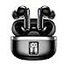 JBMI Cuffie Bluetooth, Auricolari Bluetooth 5.3 In Ear Stereo con 4 Microfono ENC, 60 Ore Cuffiette Wireless Cancellazione Rumore, Auricolare IP7 per iPhone e Androide, Earbuds Sportive (Ossidiana)