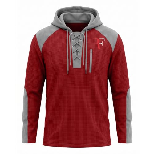 Sweat capuche homme Roger Federer veste chaude hiver et randonnée