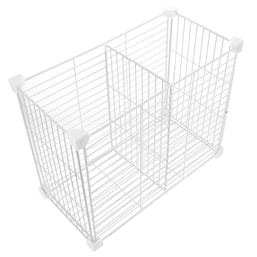 IMIKEYA Organizador de Congelador Metálico con Cesta Inferior Separador para Refrigerador Fácil Instalación Resistente y Fácil de Limpiar para Optimizar Espacio Congeladores Domésticos