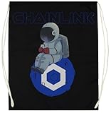 Inchiostro A Lunga Durata Udaytee Cardano Ada Coin Sacca Da Palestra In Cotone Nero Cotton Black Training Bag Gym Sack