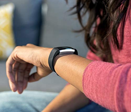 Image of Fitbit Alta HR, Black, Large (International Version)