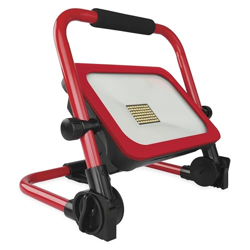 Projecteur LED sans fil pour rénovation extérieure et camping avec batterie externe