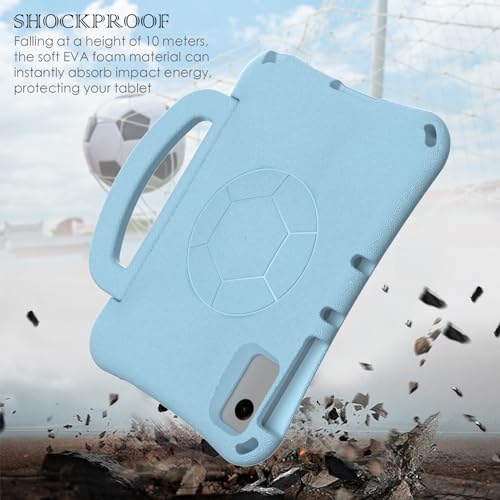 Coque EVA bleu clair pour Samsung Galaxy Tab A11 Plus 11 pouces 2025 - 5