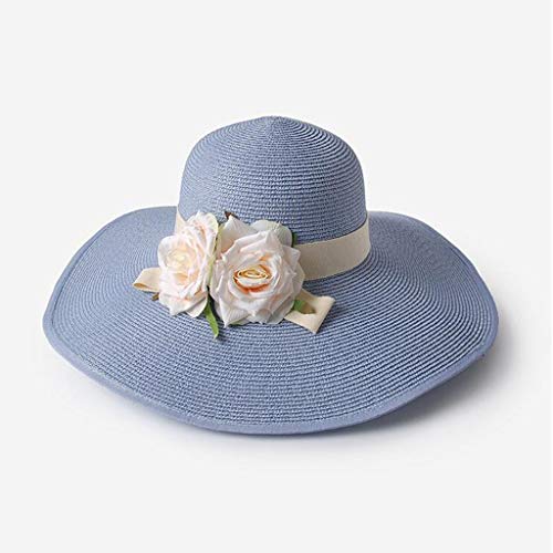 Chapeau de paille repliable pour femmes, l'accessoire idéal pour la plage