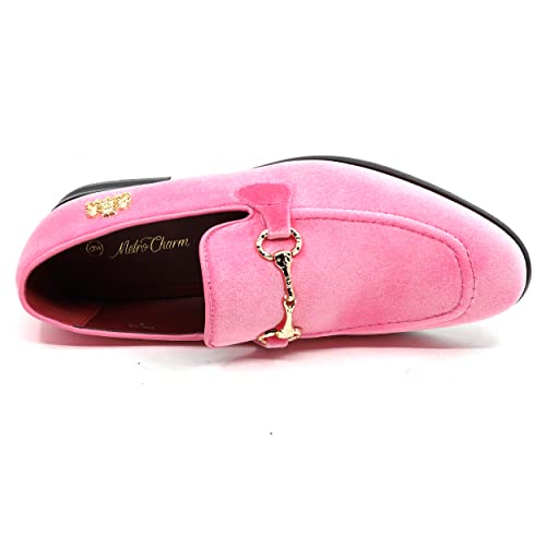 Men's Velvet Designer Classic Dress Tuxedo Smoking Slipper Loafers Slip On Shoes SM-564