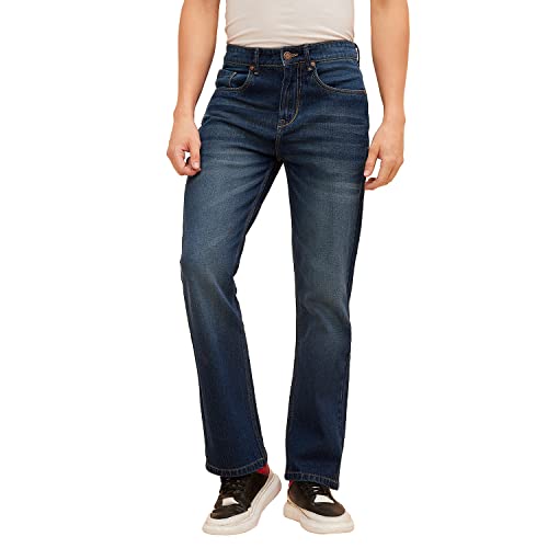 Image of HIGH Star Men's Stretch Fit Mid Rise Jeans
