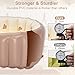 MINK Inflatable Bathtub for Toddlers - Portable Baby Tub with Built-in Air Pump - Collapsible Design for Easy Storage - Perfect for Newborns to Infants