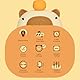 Luqeeg Wecker Nachtlicht, Niedliches Capybara -Design, Sanfte Beleuchtung, Zwei Alarmeinstellungen und USB -wiederaufladbare, Schrittlose Nachtlampe für Kinderzimmer Kinderzimmer,