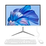 ALNERUZL All-in-One Desktop Computer PC, 22 Zoll FHD Display N5095 Quad Core 8G RAM 512G SSD ROM PC, WiFi Bluetooth Verbindung Desktop für Office Gaming Home Study