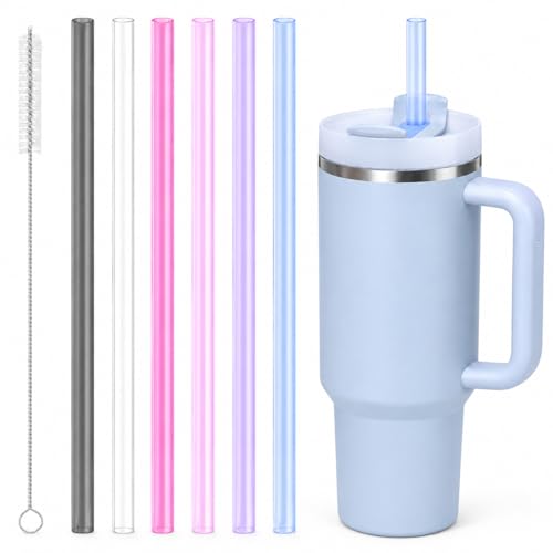 Image of Joshey Replacement Straws for Stanley Quencher 30oz Tumbler, 6 Pack