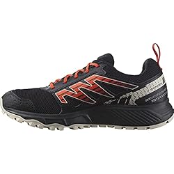 Salomon Wander Zapatillas de Trail Running para Hombre, A punto para el aire libre, Comodidad mullida, Sujeción del pie segura, Negro (Black), 46 EU