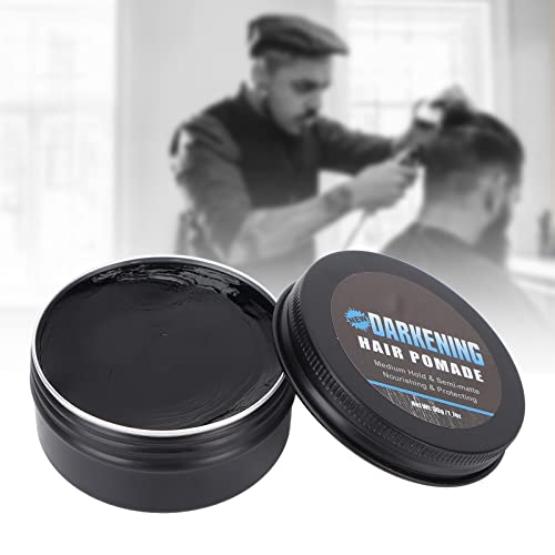 Creme de coloração de cabelo, fornece nutrição rápida, inofensivo, descartável, cera natural para ti