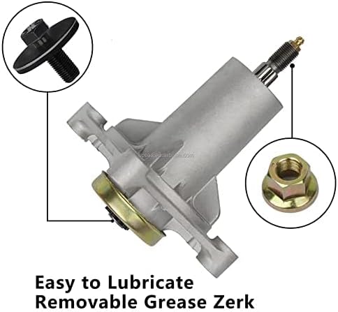 Miniatura 5 de ZSKL  Compatible con Husqvarna OEM reemplazo husillo conjunto Ariens21546238, 21546299, 587819701 Compatible con modelos AYP 42, 46, 48 y 54