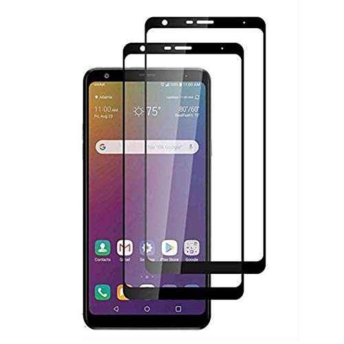 For LG Stylo 5 Full Coverage Screen Protector Tempered Glass, [2pack] Ultra Clear Screen Protective Glass Film Stylo5