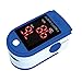 Produktbild @tec Pulsoximeter für Finger, LED, Oximeter, Messgerät für Sauerstoffsättigung Blut & Puls - Fingerpulsoximeter - Sauerstoffmessgerät, Spo2 Sauerstoff Pulsmessgerät für Kinder oder Erwachsene DE