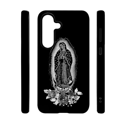 qizjio Virgen De Guadalupe Phone Case Shockproof Protective Virgin Mary Our Lady Phone Cover for Samsung Galaxy S25
