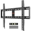ELIVED Heavy Duty TV Mount for Most 50-100 Inch tvs up to 199 LBS & 800x600mm Vesa, 1.3" Low Profile Wall Mount TV Bracket, Fixed tv Wall Mount Fits 16", 24", 32" Studs
