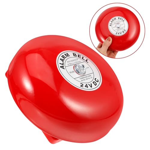 Sonnette d'alarme 24v en fer rouge pour installation électrique d'usine