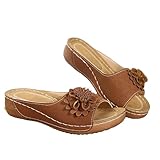 Comfort Soles: The sandals for women feature soft PU leather cushion, provide you good arch support with the most comfortable orthopedic foot feeling that will never get tired after a long walk,The rubber outsole give you the best walking experience