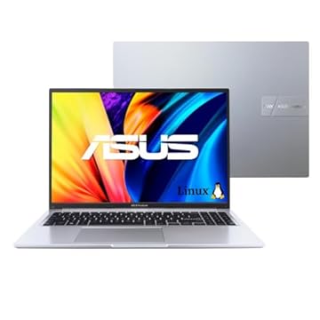 Notebook ASUS Vivobook 16 X1605VA Intel Core i7 1355U 8Gb Ram 512Gb SSD Linux KeepOS Tela 16” IPS FHD Silver - MB742