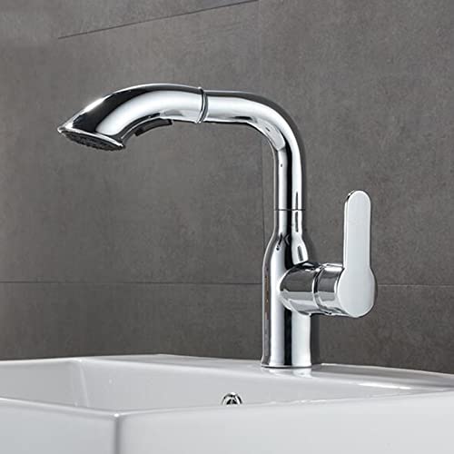 Robinet de lavabo avec douchette pour éliminer les éclaboussures et nettoyer votre vasque