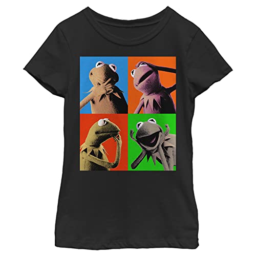 Fifth Sun Disney Muppets Kermit Pop Girls Short Sleeve Tee Shirt