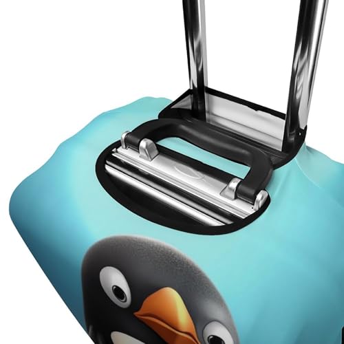 Housse de bagage lavable imprimé pingouin XL pour valise - 5