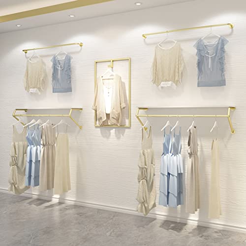 Perchas de pared para ropa barras de 100cm estantes para bufandas OUdini 4