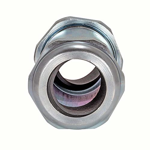 Image of Eastman 4-3 /8 Inch Long Pattern Compression Coupling, 1 Inch IPS, Galvanized Steel, 20566